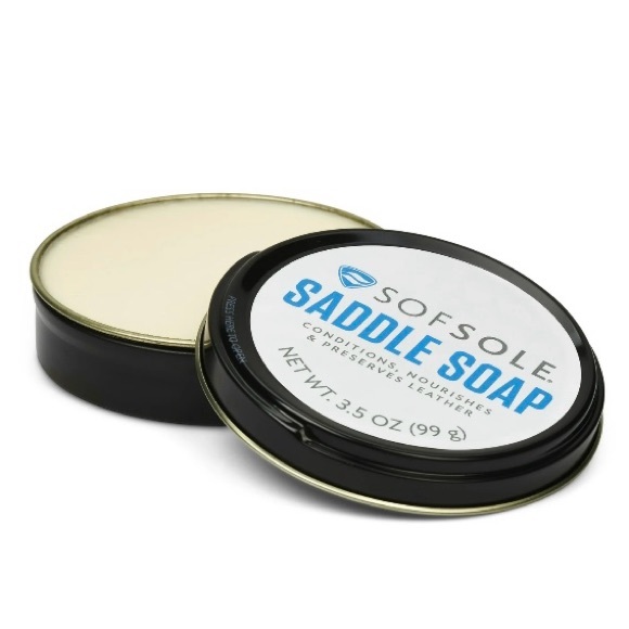 New Saddle Soap Sofsole Leather Clean Condition & Preserves Bags Saddles Boots - Picture 1 of 9
